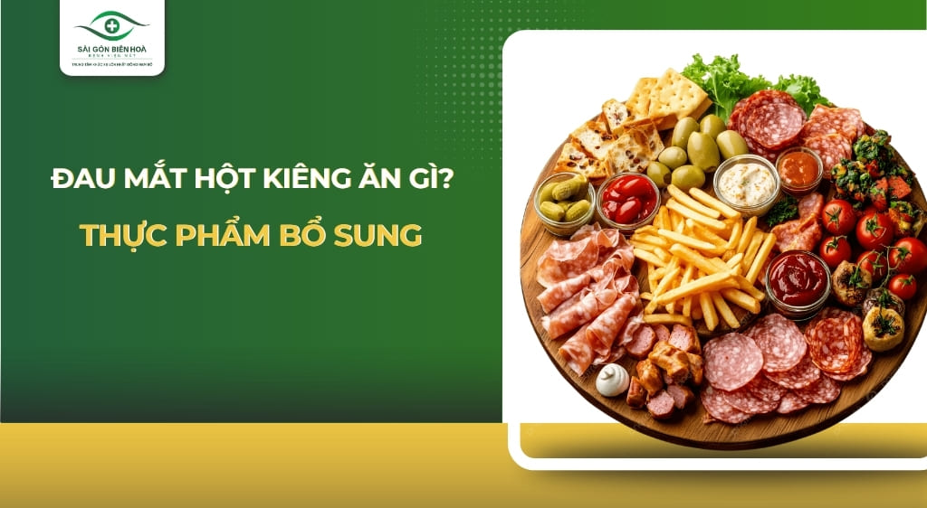 Đau mắt hột kiêng ăn gì