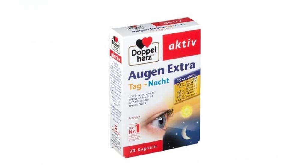 Doppelherz Augen Extra Tag Nacht là sản phẩm bổ mắt với công thức ngày - đêm