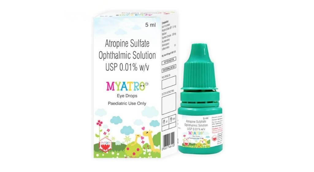 Myatro 0.01% giúp kiểm soát tiến triển cận thị ở trẻ em