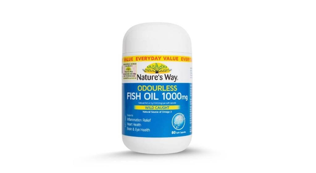 Nature’s Way Odourless Fish Oil là giải pháp hỗ trợ sức khỏe mắt cho trẻ từ dầu cá tự nhiên