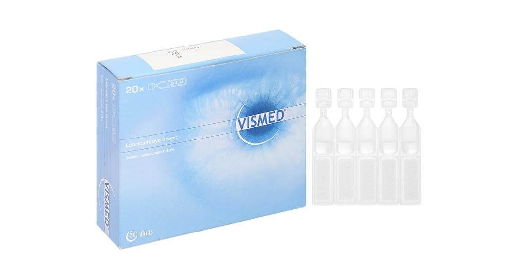 Nước mắt nhân tạo Vismed chứa Sodium Hyaluronate 0.18%