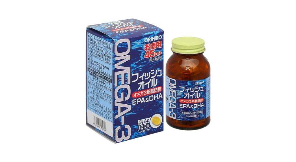 Omega 3 Orihiro là thuốc bổ mắt cho người cận thị đến từ thương hiệu dược phẩm uy tín của Nhật Bản