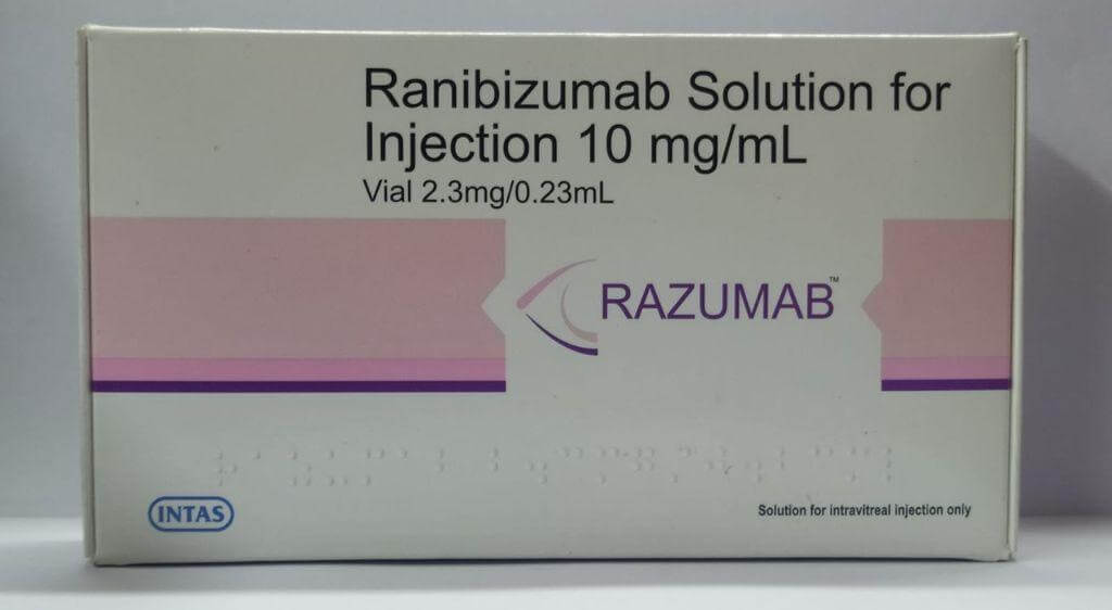 Ranibizumab giúp điều trị các biến chứng võng mạc đái tháo đường hoặc phù hoàng điểm