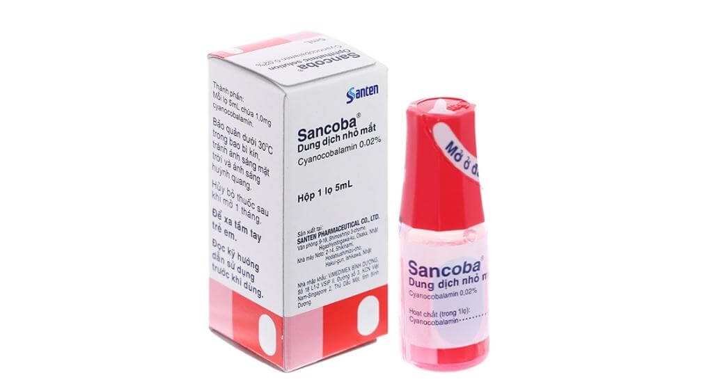 Sancoba 0.02% giúp giảm mỏi mắt do điều tiết ở người cận thị