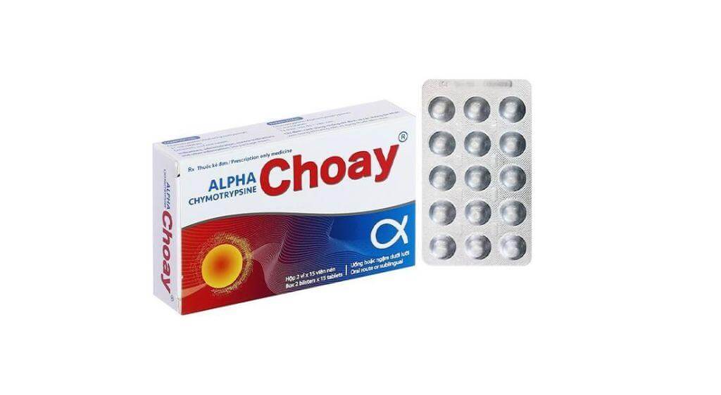 Sử dụng thuốc Alpha Choay theo chỉ định của bác sĩ giúp làm tan máu bầm và đẩy nhanh tốc độ tiêu dịch mô