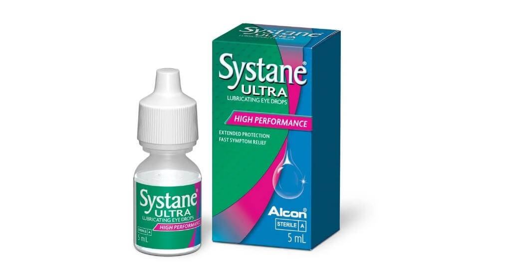 Systane Ultra Alcon giúp giảm nhanh khô mắt, rát mắt hiệu quả