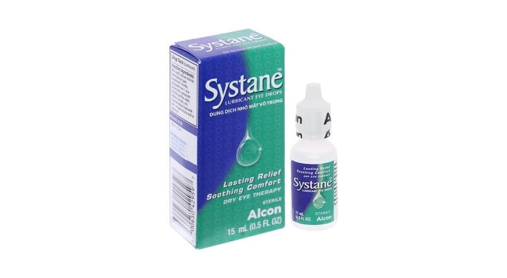 Systane Ultra giúp giảm ngứa, khô và cộm rát mắt nhờ các chất bôi trơn