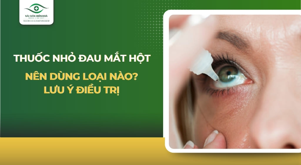 Thuốc nhỏ đau mắt hột