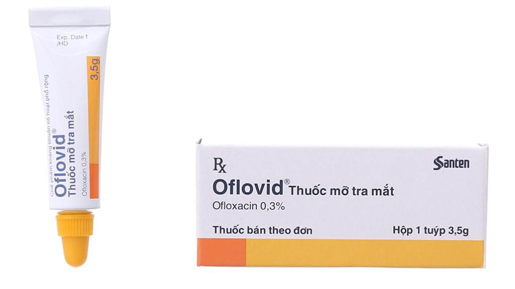 Thuốc nhỏ mắt kháng sinh Oflovid