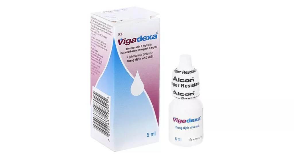 Thuốc nhỏ mắt kháng sinh Vigadexa