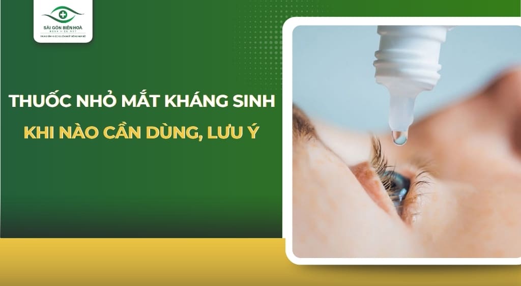 Thuốc nhỏ mắt kháng sinh