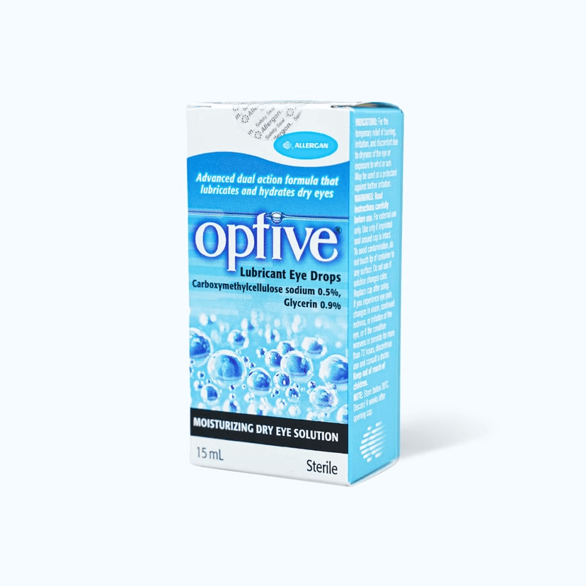 Thuốc nhỏ mắt Optive giúp dưỡng ẩm và giảm khô rát mắt sau phẫu thuật LASIK