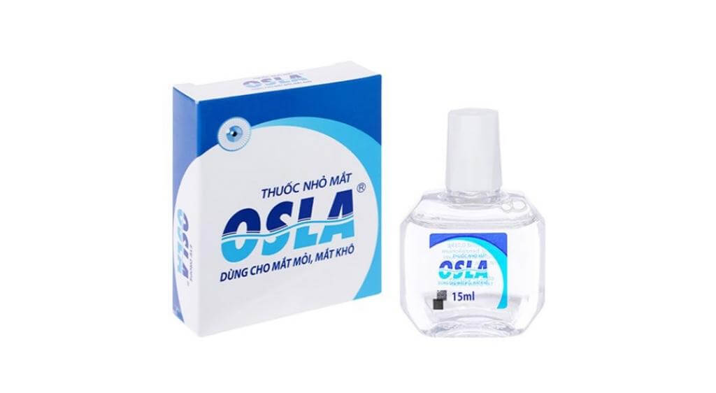Thuốc nhỏ mắt Osla hỗ trợ giảm ngứa, khô rát và đỏ mắt do bụi bẩn, ô nhiễm