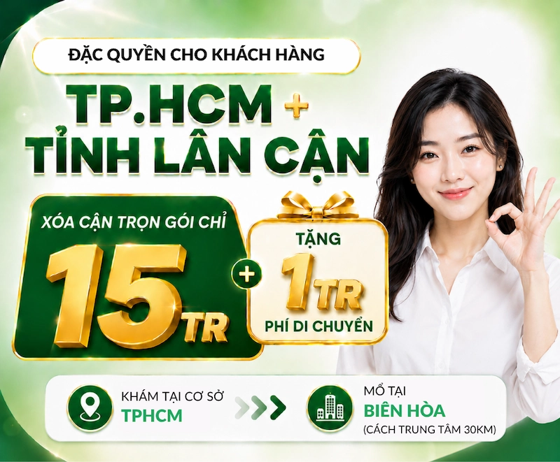Ưu đãi mổ cận
