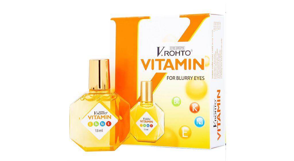 V.Rohto Vitamin tác dụng tăng cường tốc độ tuần hoàn máu, kích thích quá trình trao đổi chất của tế bào mắt