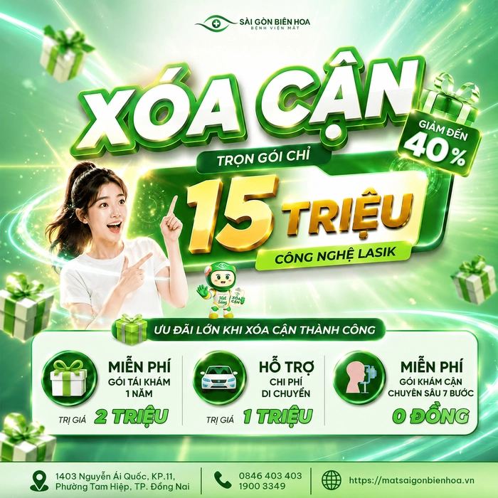 Ưu đãi mổ cận
