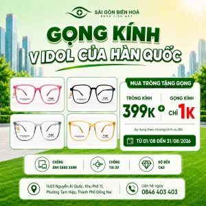 Chương trình ưu đãi gọng kính 1k