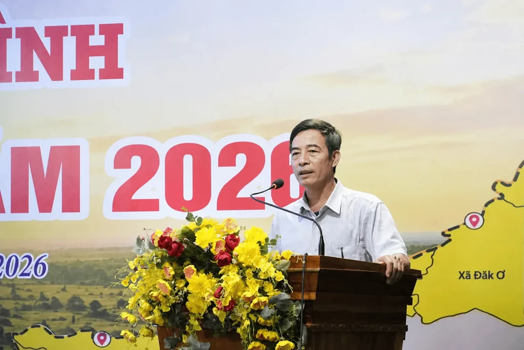 Đại diện người dân 8 xã biên giới gửi lời cảm ơn đến các đơn vị đồng hành và hỗ trợ chương trình