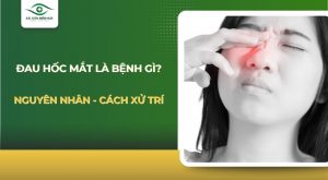 Đau hốc mắt