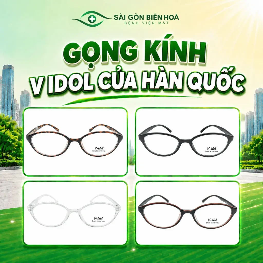 Gọng kính vidol của hàn quốc 1k