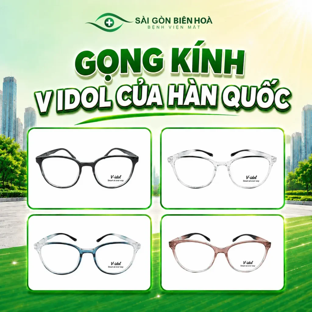 Gọng kính vidol của hàn quốc 1k