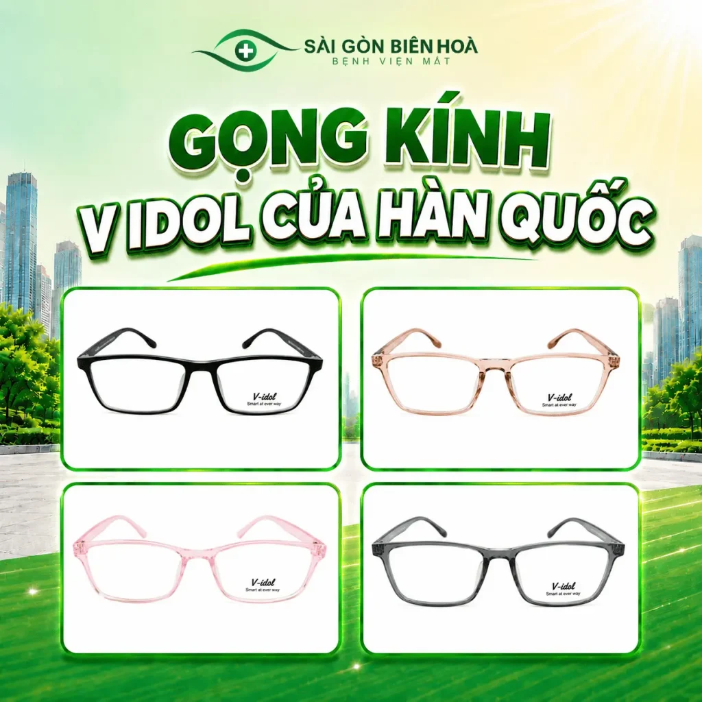 Gọng kính vidol của hàn quốc 1k
