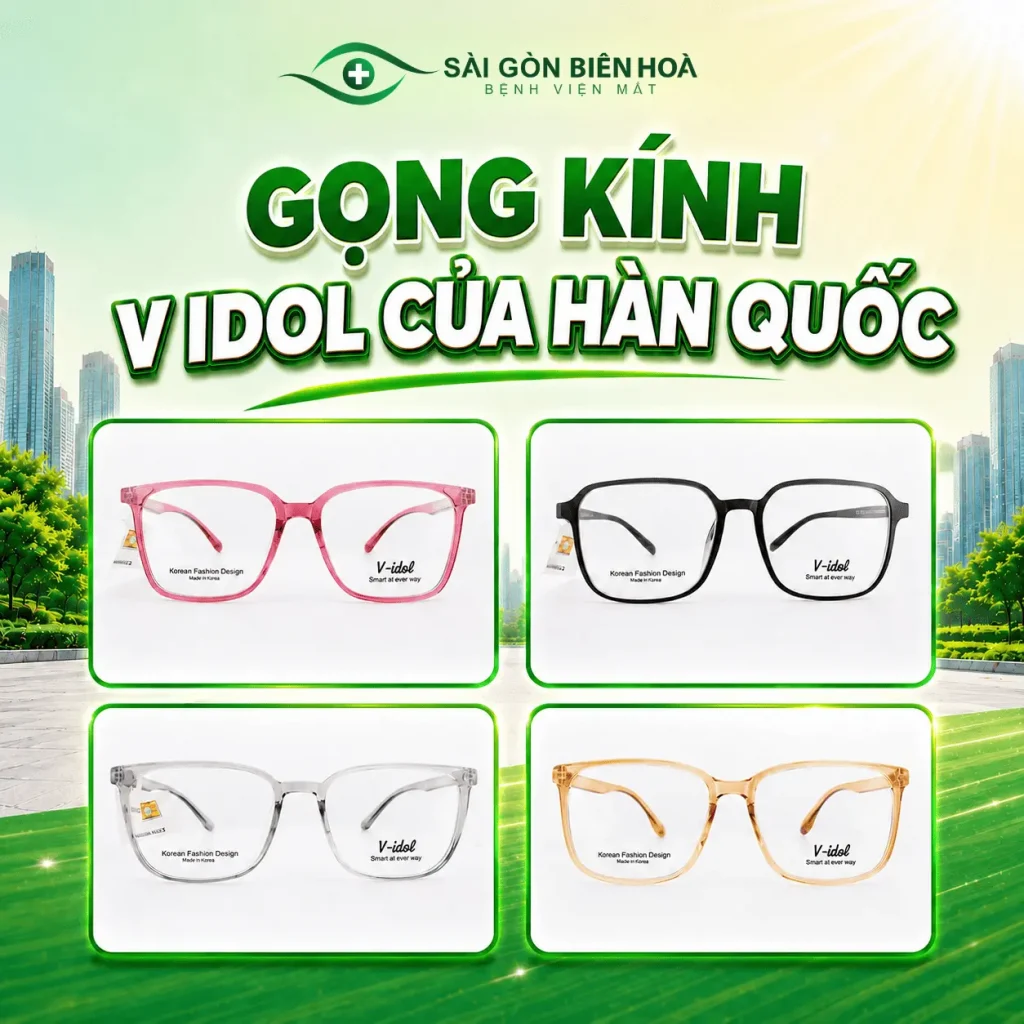 Gọng kính vidol của hàn quốc 1k