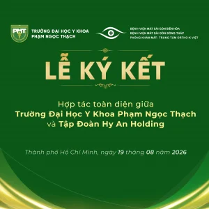 Hợp tác toàn diện trường Đại học Y khoa Phạm Ngọc Thạch và Tập đoàn Hy An Holding