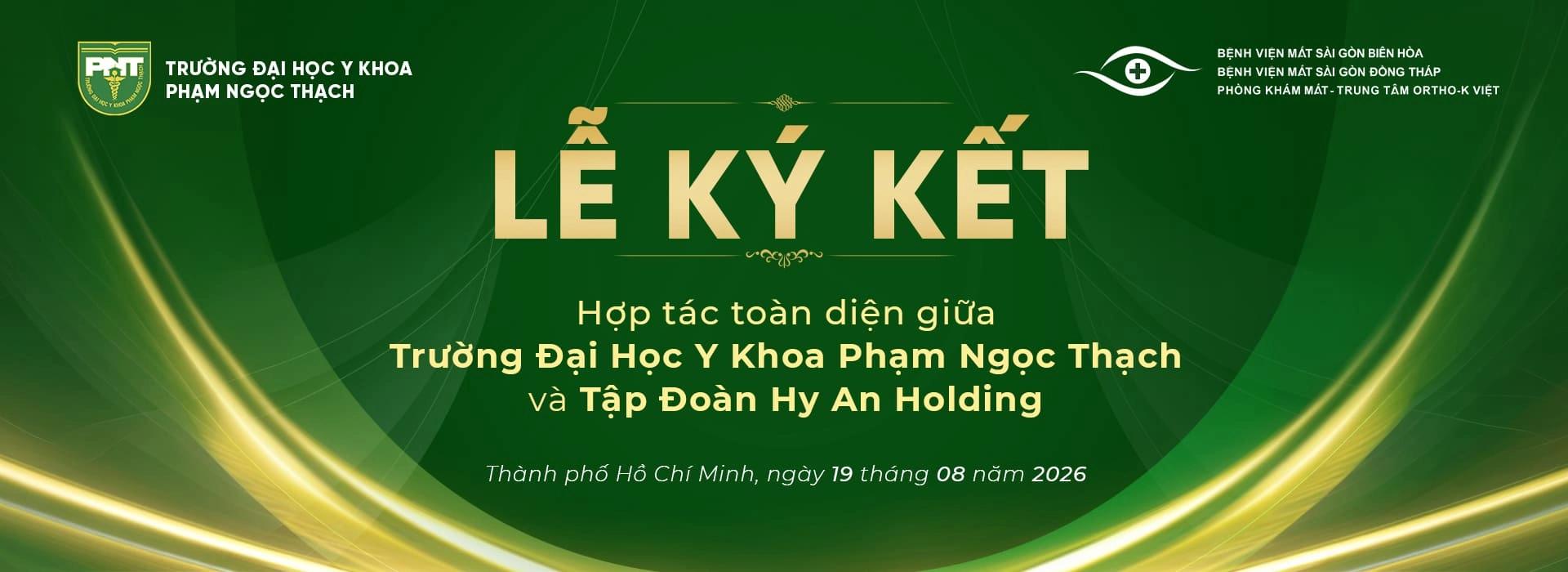 Hợp tác toàn diện trường Đại học Y khoa Phạm Ngọc Thạch và Tập đoàn Hy An Holding