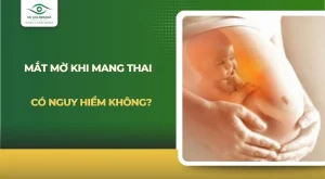 Mắt mờ khi mang thai