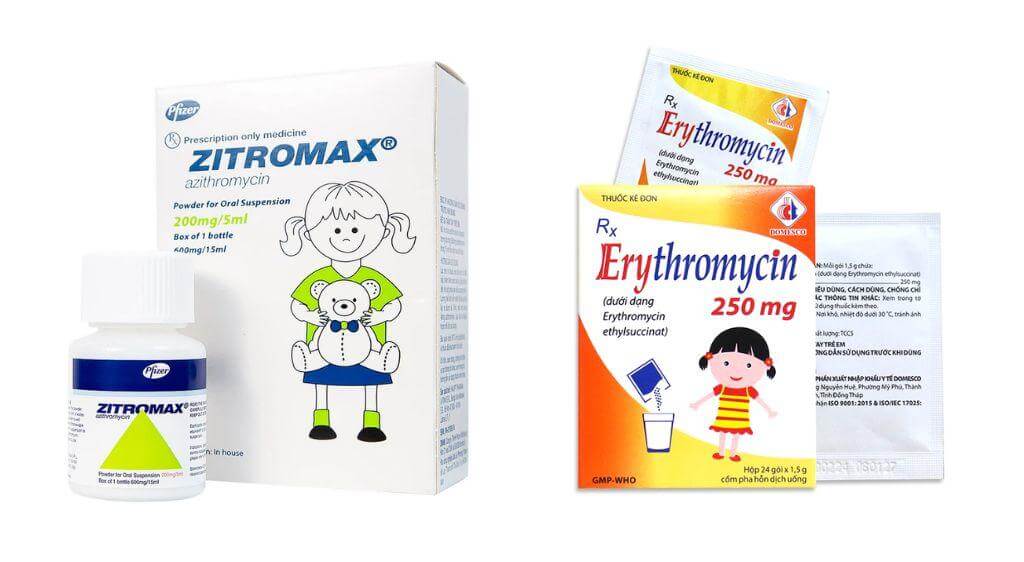 Trong trường hợp trẻ bị nhiễm Chlamydia cần điều trị kháng sinh uống toàn thân trong 2-3 tuần