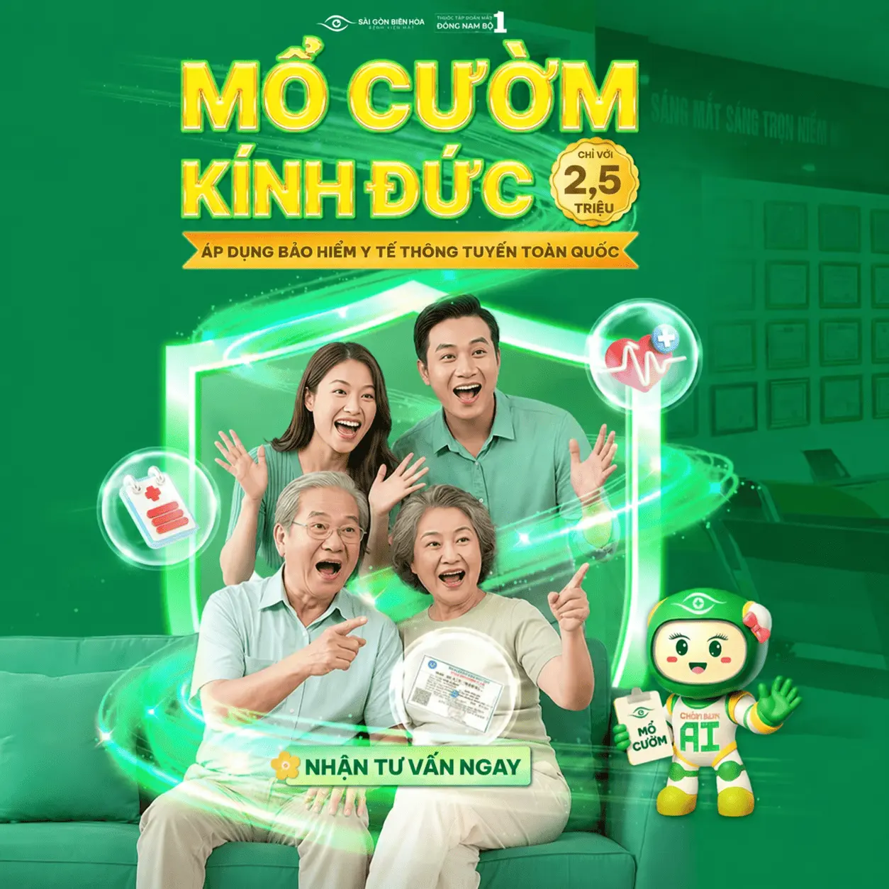 Ưu đãi mổ cườm mắt tháng 8