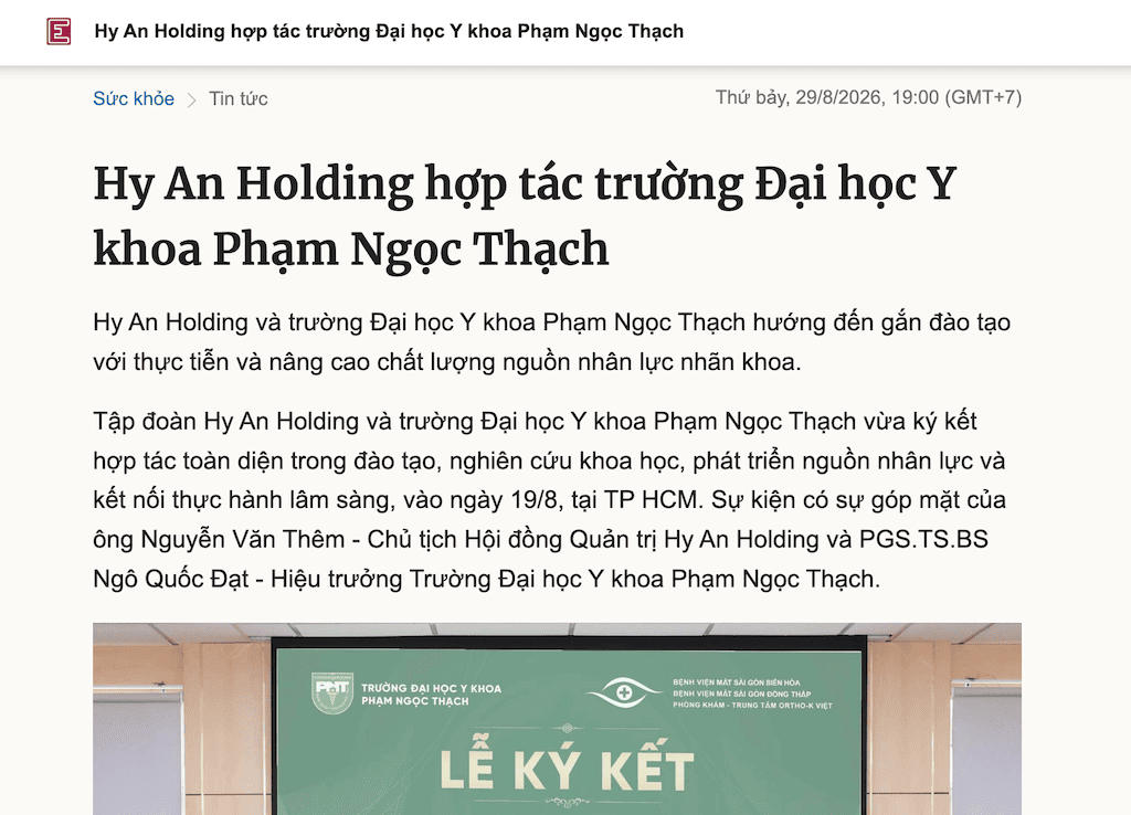 VNE lễ ký kết MOU