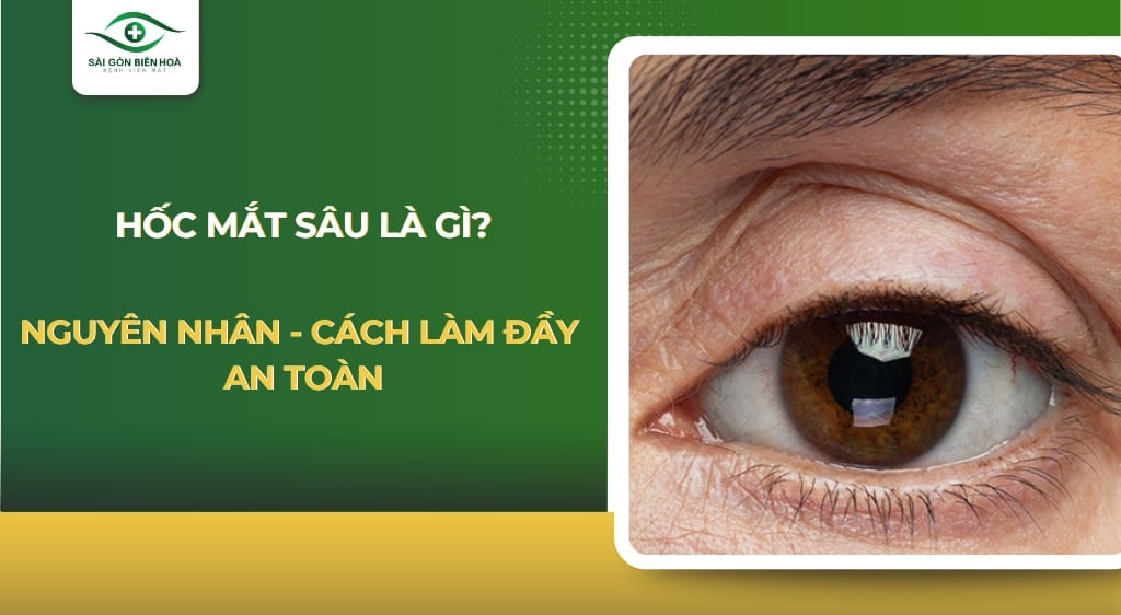 Hốc mắt sâu
