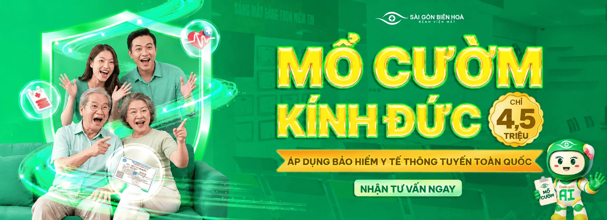 Ưu đãi mổ cườm kính Đức 4.5 triệu